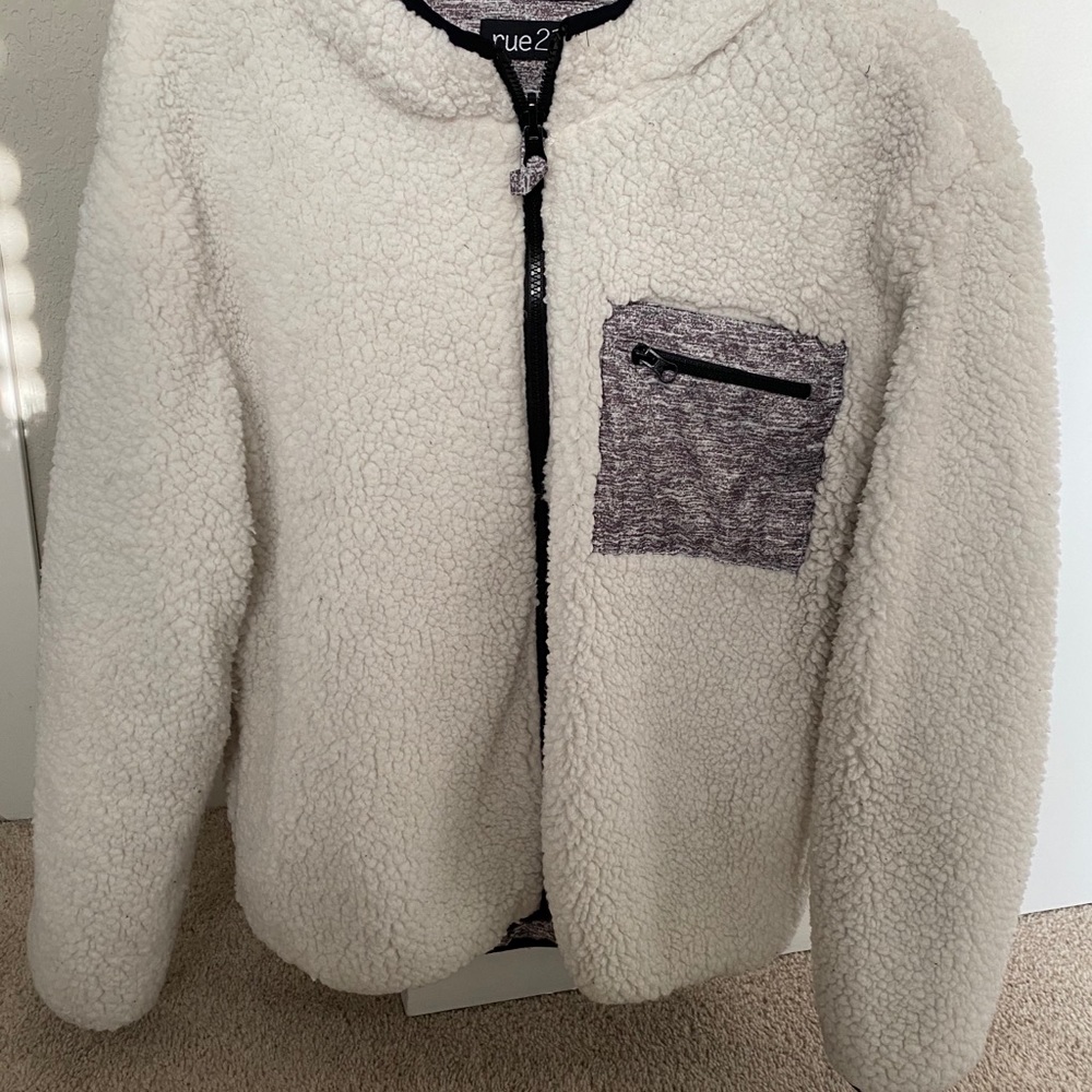 Rue 21 Reversible Zip Up